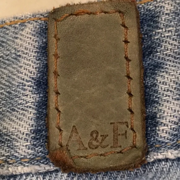 ABERCROMBIE & FITCH Womens Emma Very Distressed Jeans 25 - Picture 3 of 16